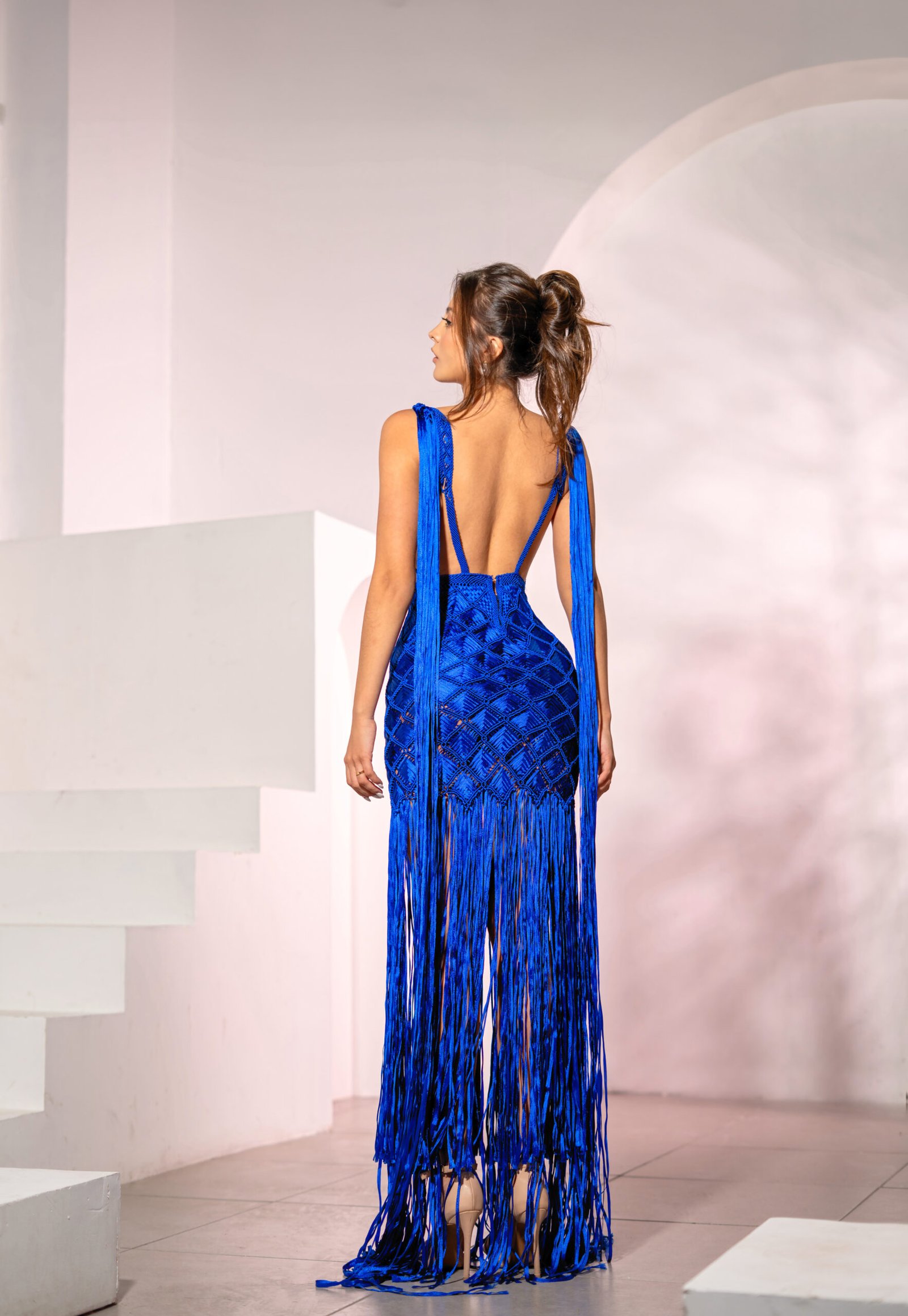 Vestido Macramé Mabell vista 3
